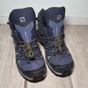 Salomon Blue Hiking Boots